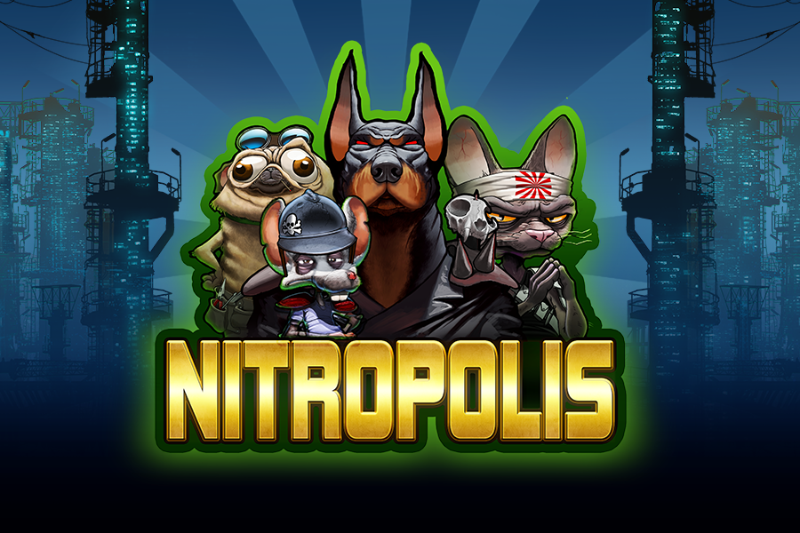 Nitropolis slot artwork by ELK Studios