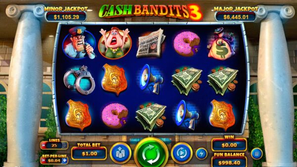 Cash Bandits 3 online slot